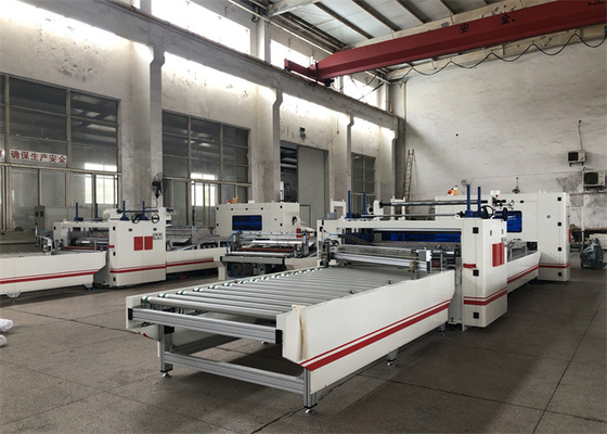 HPL এক্রাইলিক PVC PET PUR হট মেল্ট আঠালো আবরণ মেশিন অটো কাটার 63.04KW